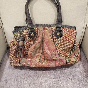 IUC Etro Paisley Multicolor Patterned Women's Bag